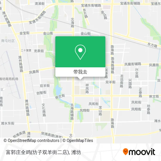 富郭庄全鸡(坊子双羊街二店)地图