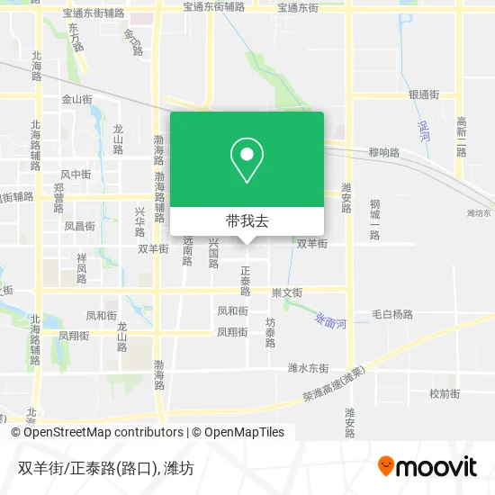 双羊街/正泰路(路口)地图