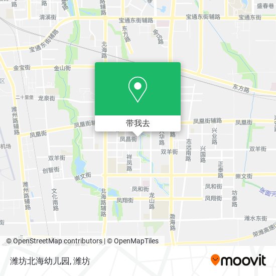 潍坊北海幼儿园地图