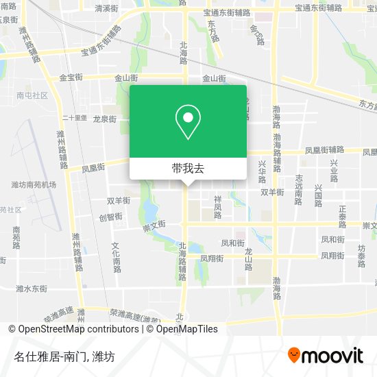 名仕雅居-南门地图