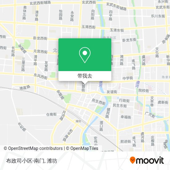 布政司小区-南门地图