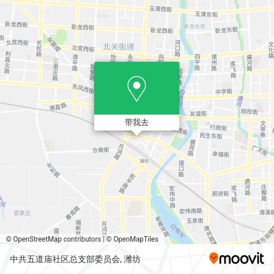 中共五道庙社区总支部委员会地图