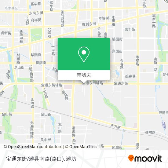 宝通东街/潍县南路(路口)地图
