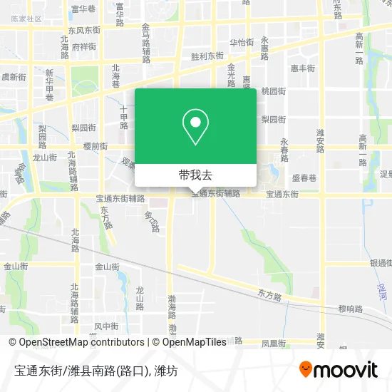 宝通东街/潍县南路(路口)地图
