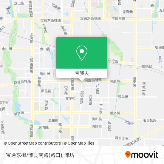 宝通东街/潍县南路(路口)地图