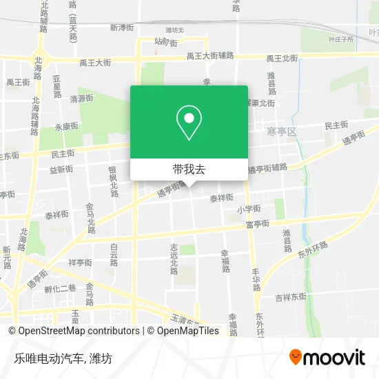 乐唯电动汽车地图