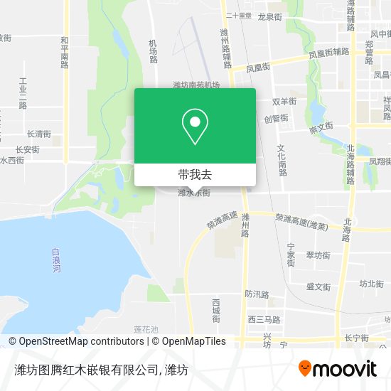 潍坊图腾红木嵌银有限公司地图
