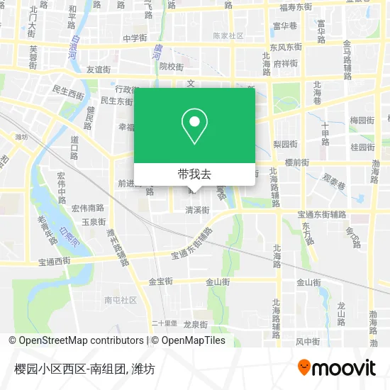 樱园小区西区-南组团地图