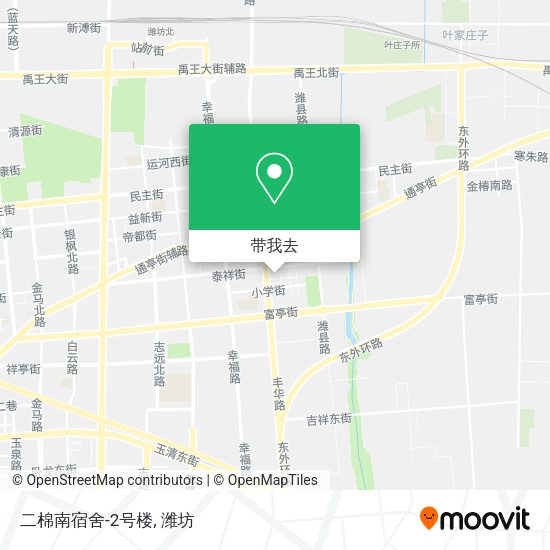 二棉南宿舍-2号楼地图