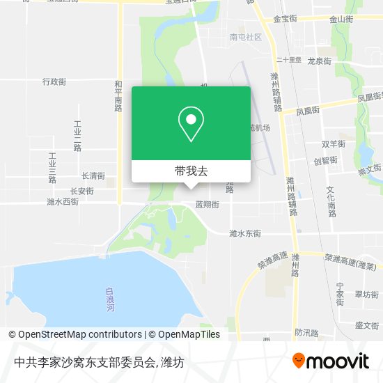 中共李家沙窝东支部委员会地图