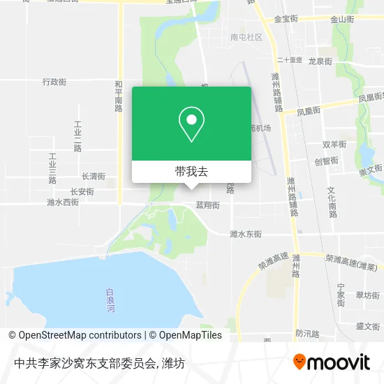中共李家沙窝东支部委员会地图