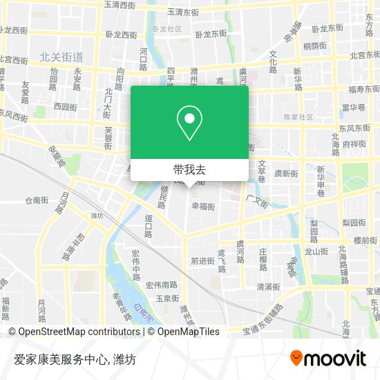爱家康美服务中心地图