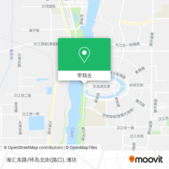 海汇东路/环岛北街(路口)地图