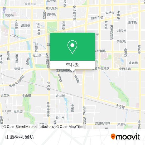 山后徐村地图