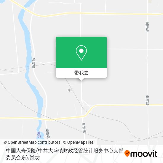 中国人寿保险(中共大盛镇财政经管统计服务中心支部委员会东)地图
