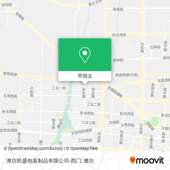潍坊民盛包装制品有限公司-西门地图