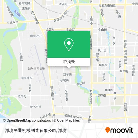 潍坊民通机械制造有限公司地图