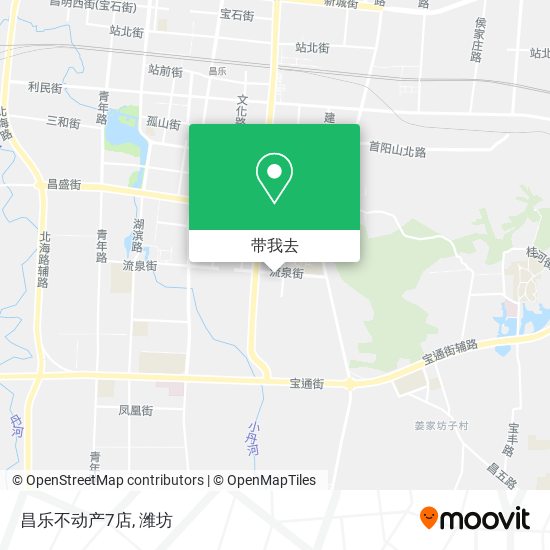 昌乐不动产7店地图