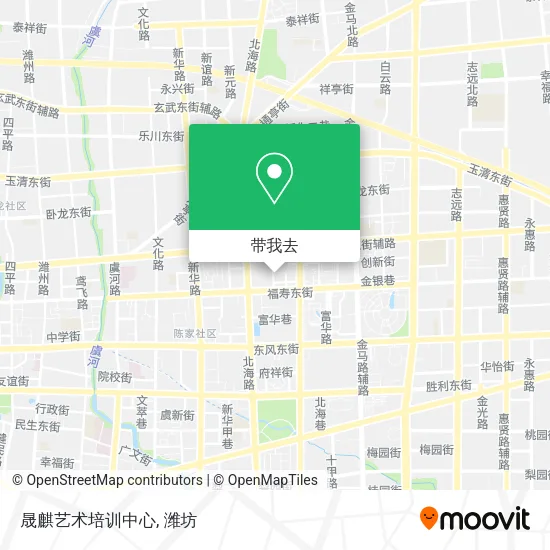 晟麒艺术培训中心地图