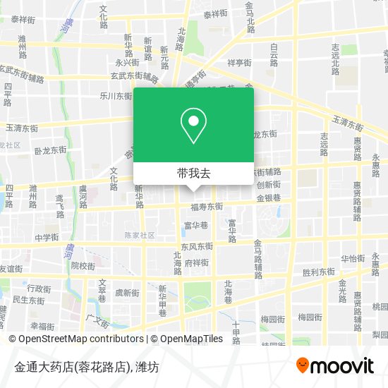 金通大药店(蓉花路店)地图
