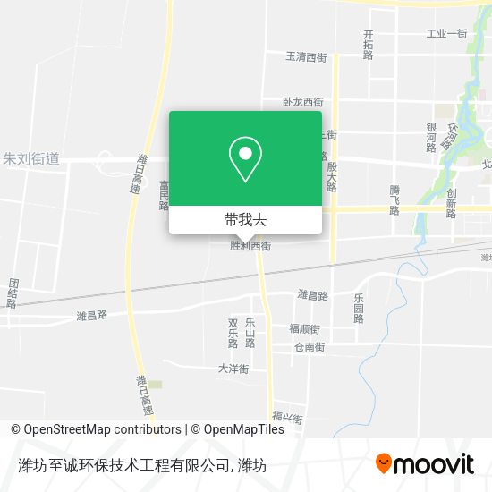 潍坊至诚环保技术工程有限公司地图