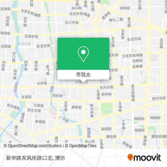 新华路东风街路口北地图