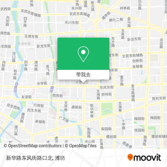 新华路东风街路口北地图