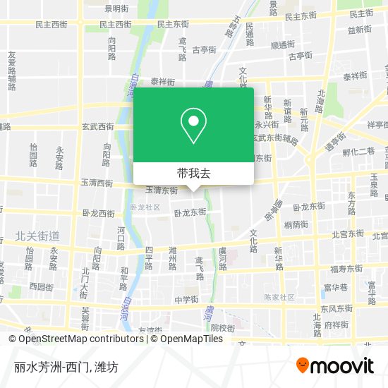 丽水芳洲-西门地图