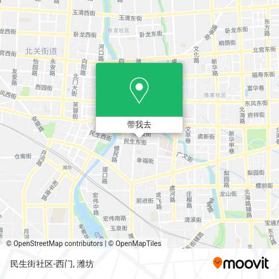 民生街社区-西门地图