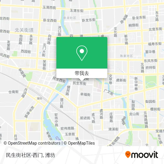 民生街社区-西门地图