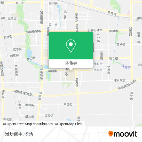 潍坊四中地图