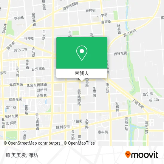 唯美美发地图