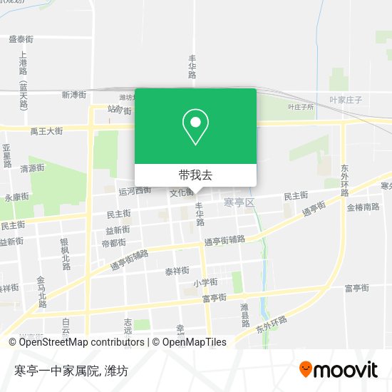 寒亭一中家属院地图