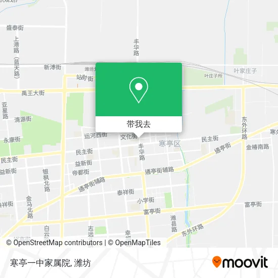 寒亭一中家属院地图