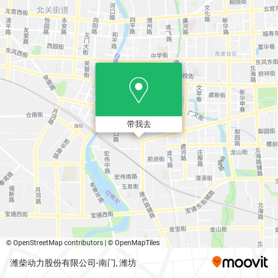 潍柴动力股份有限公司-南门地图