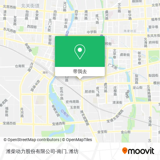 潍柴动力股份有限公司-南门地图