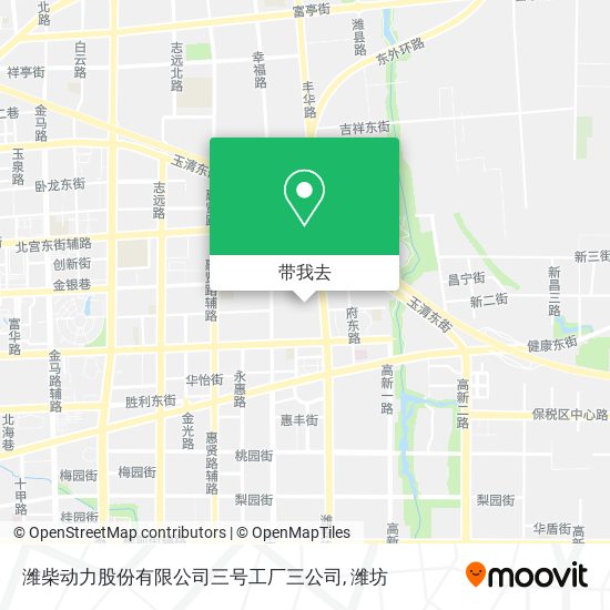 潍柴动力股份有限公司三号工厂三公司地图