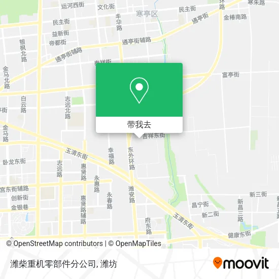 潍柴重机零部件分公司地图