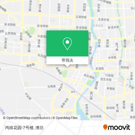 鸿禧花园-7号楼地图