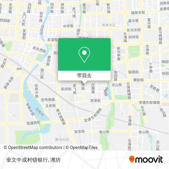 奎文中成村镇银行地图