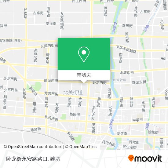 卧龙街永安路路口地图