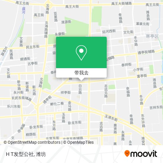 H T发型公社地图