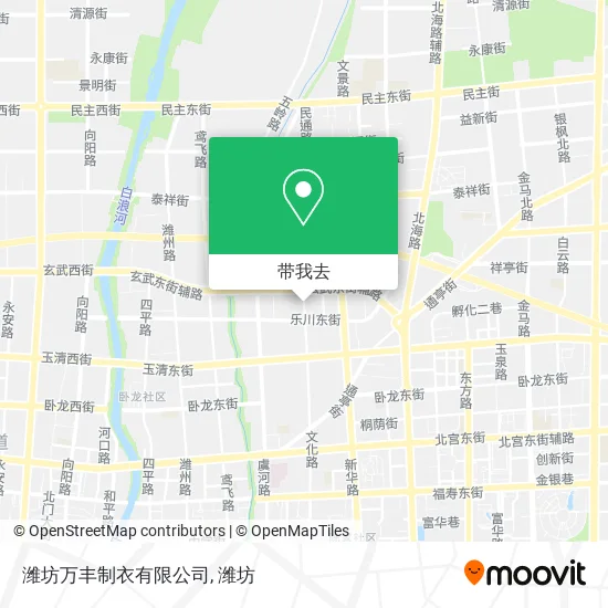 潍坊万丰制衣有限公司地图