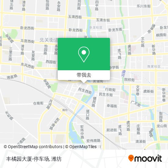 丰橘园大厦-停车场地图
