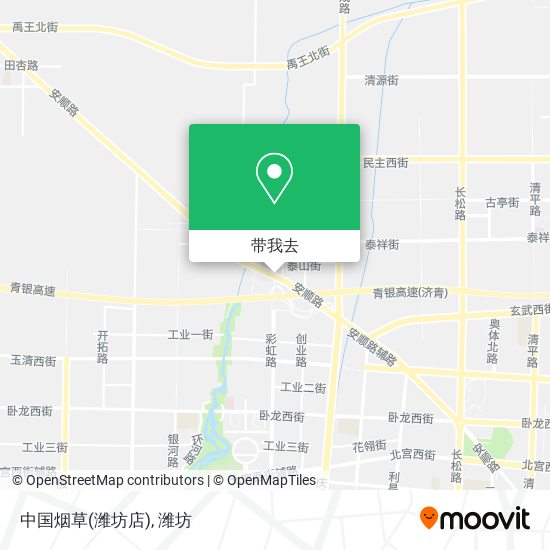 中国烟草(潍坊店)地图