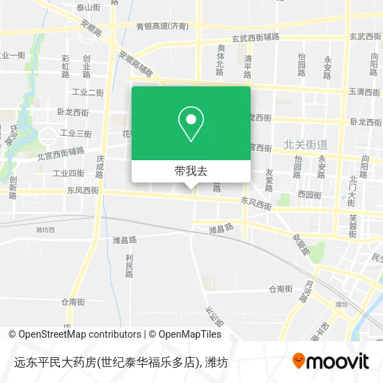 远东平民大药房(世纪泰华福乐多店)地图