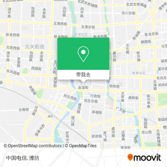 中国电信地图