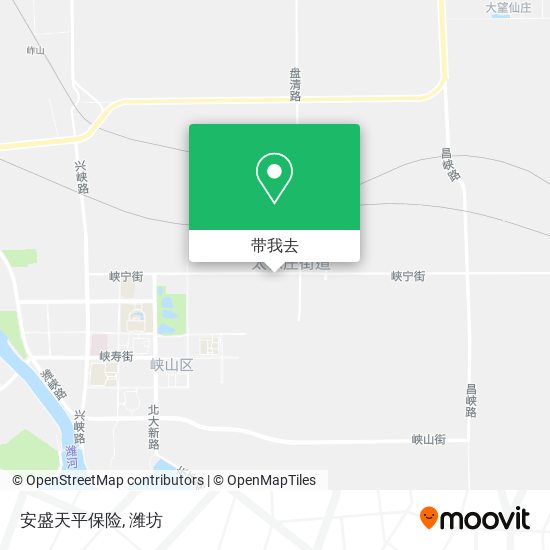 安盛天平保险地图