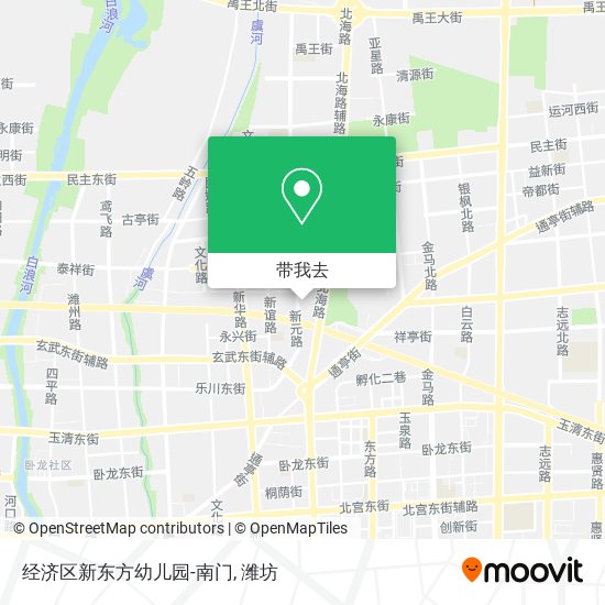 经济区新东方幼儿园-南门地图