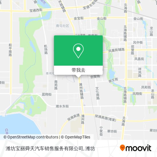 潍坊宝丽舜天汽车销售服务有限公司地图